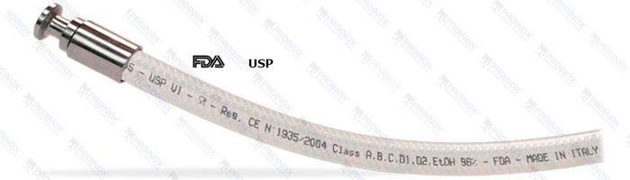 Mangueira Sanitária de borraccha Atóxica modelo Pharma W Mangueira Sanitária de borraccha Atóxica modelo Pharma W
