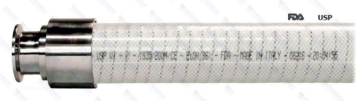 Mangueira Sanitária de borraccha Atóxica modelo Pharma WS Mangueira Sanitária de borraccha Atóxica modelo Pharma WS