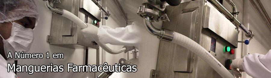 Banner proinox numero 1 em mangueiras farmaceuticas